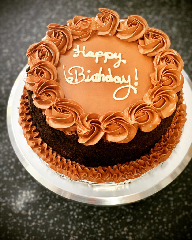 Double Chocolate Buttermilk Birthday Cake